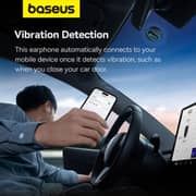 Baseus C-Mic CM10 Wireless In Ear Bluetooth Headset Cluster Black