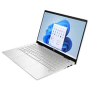 اتش بي لابتوب بافيليون x360 2 في 1 قابل للتحويل (2024) - الجيل 13 / انتل كور i3-1315U / 14 بوصة FHD / 256 جيجا SSD / 8 جيجا رام / رسومات انتل UHD مشتركة / ويندوز 11 هوم / لوحة مفاتيح بالإنجليزية والعربية / فضي طبيعي / إصدار الشرق الأوسط - [14-EK1001NE]