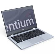 Onsor 2-in-1 Convertible (2024) Laptop - Intel Pentium Silver N5030 / 13.3inch / 128GB SSD / 4GB RAM / Windows 10 Pro / English & Arabic Keyboard / Silver / Middle East Version - [O50 I]