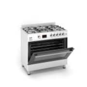 Purity 90cm Free standing Gas Cooker 4 Gas +1 double wok Burner - FRGG9050