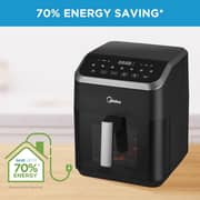 Midea Air Fryer with Digital Touch Control 7.4L - MAD740F2APK