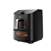 Midea Smart Air Fryer With Digital Touch Control, 11L Capacity, 1700W with Dual Cooking Zones, Wi-Fi Connectivity, Temperature Control up to 230°C – MAD-110D2APK
