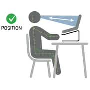 Port Ergonomic Notebook Stand Black