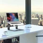 Port Ergonomic Notebook Stand Black
