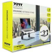 Port Ergonomic Notebook Stand Black