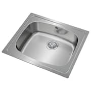 TEKA Inset Stainless Steel Sink One Bowl with Overflow - Universe 60 T-XP 1