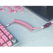 Glorious Nebula Coiled Keyboard Cable 4.5ft Purple