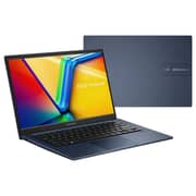 Asus Vivobook 14 (2022) Laptop - 12th Gen / Intel Core i3-1215U / 14inch FHD / 128GB SSD / 8GB RAM / Shared Intel Iris Xe Graphics / Windows 11 Home / English Keyboard / Quiet Blue / International Version - [X1404ZA-I38128]