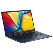 Asus Vivobook 14 (2022) Laptop - 12th Gen / Intel Core i3-1215U / 14inch FHD / 128GB SSD / 8GB RAM / Shared Intel Iris Xe Graphics / Windows 11 Home / English Keyboard / Quiet Blue / International Version - [X1404ZA-I38128]