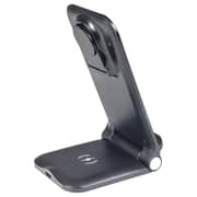 DCU 3-in-1 Wireless Charger Black