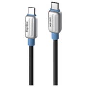Blupebble USB-C To USB-C Cable 2m Black