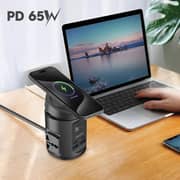 Blupebble MagPod Hub Chager Black