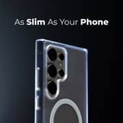 Blupebble Hybrid Mag Crystal Case Clear Galaxy S24