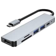 Trands 6-in-1 USB-C Hub