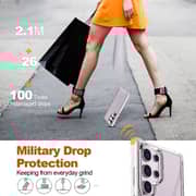 Trands Case Clear Galaxy S24 Ultra