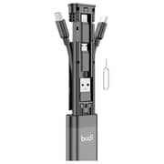 Budi Travel Kit Multifunctional Cable Black