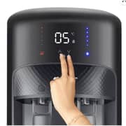Koldair Hot & Cold Water Dispenser Digital With Fridge KWD AF 3.1- Black