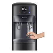 Koldair Hot & Cold Water Dispenser Digital With Fridge KWD AF 3.1- Black