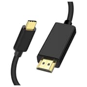 Heatz USB-C to 4K HDMI Cable 1.8m Black