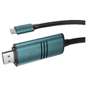 Heatz USB-C to 8K HDMI Cable Black/Green