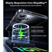 Torras Diamond Clear Magnetic Case Transparent Samsung Galaxy S24