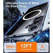 Torras Diamond Clear Magnetic Case Transparent Samsung Galaxy S24