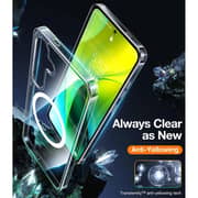 Torras Diamond Clear Magnetic Case Transparent Samsung Galaxy S24