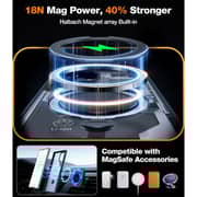 Torras UPRO Ostand 360° Spin Magnetic Case Black Galaxy S24 Ultra
