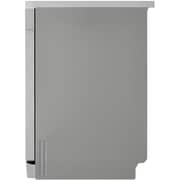 LG QuadWash Dishwasher, 14 Place Settings, EasyRack Plus, Inverter Direct Drive, Platinum Silver color