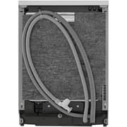 LG QuadWash Dishwasher, 14 Place Settings, EasyRack Plus, Inverter Direct Drive, Platinum Silver color