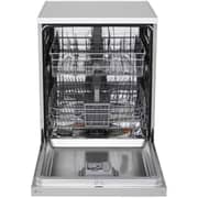 LG QuadWash Dishwasher, 14 Place Settings, EasyRack Plus, Inverter Direct Drive, Platinum Silver color