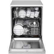 LG QuadWash Dishwasher, 14 Place Settings, EasyRack Plus, Inverter Direct Drive, Platinum Silver color