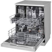 LG QuadWash Dishwasher, 14 Place Settings, EasyRack Plus, Inverter Direct Drive, Platinum Silver color