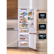 Millen Built In Double Door Refrigerator 297 Litres MBIM 193.3D