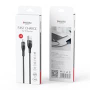 Yesido 2A USB To 8 Pin Fast Charging Data Cable, Length:1m Black - CA121L