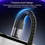 Yesido CA121C 2A USB to USB-C / Type-C Fast Charging Data Cable, Length:1m