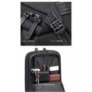 ArcticHunter 15.6-Inch Laptop Casual Multi-Function Oxford Waterproof Backpack Bag, Black -B00529
