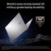 Asus Vivobook Go 15 (2024) Laptop - Intel Core i3-N305 / 15.6inch FHD / 512GB SSD / 8GB RAM / Shared Intel UHD Graphics / Windows 11 Home / Englsih & Arabic Keyboard / Cool Silver / Middle East Version - [E1504GA-NJ060W]