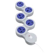 Porodo PD-FWCH020-GY Multi-Socket Strip 2500W