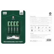 Green Lion Rechargeable AAA Alkaline Battery Green