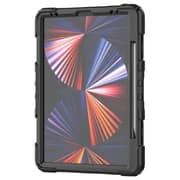 Green Lion Trio Shield iPad Case With Anti-Drop Protection Black