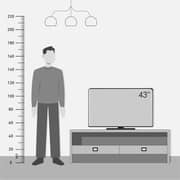 Tornado 43 Inch 4K Smart Frameless DLED TV Built-In Receiver - 43US3500E