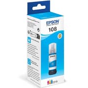 Epson 108 EcoTank Ink Bottle Cyan