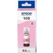 إبسون زجاجة حبر 108 إيكو تانك باللون الأرجواني الفاتح