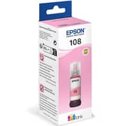 إبسون زجاجة حبر 108 إيكو تانك باللون الأرجواني الفاتح