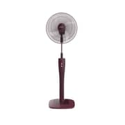 Tornado Stand Fan 16 Inch 4 Blades With Remote - Vino - TSF-75RED