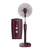 Tornado Stand Fan 16 Inch 4 Blades With Remote - Vino - TSF-75RED
