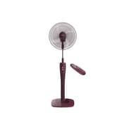 Tornado Stand Fan 16 Inch 4 Blades With Remote - Vino - TSF-75RED
