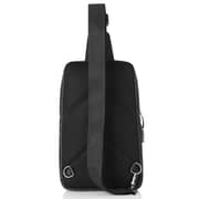 Wiwu Master Fingerprint Lock Crossbody Chest Bag Black