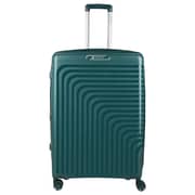 Carlton 1 Pc 8 Wheel Hardcase Trolley Green
